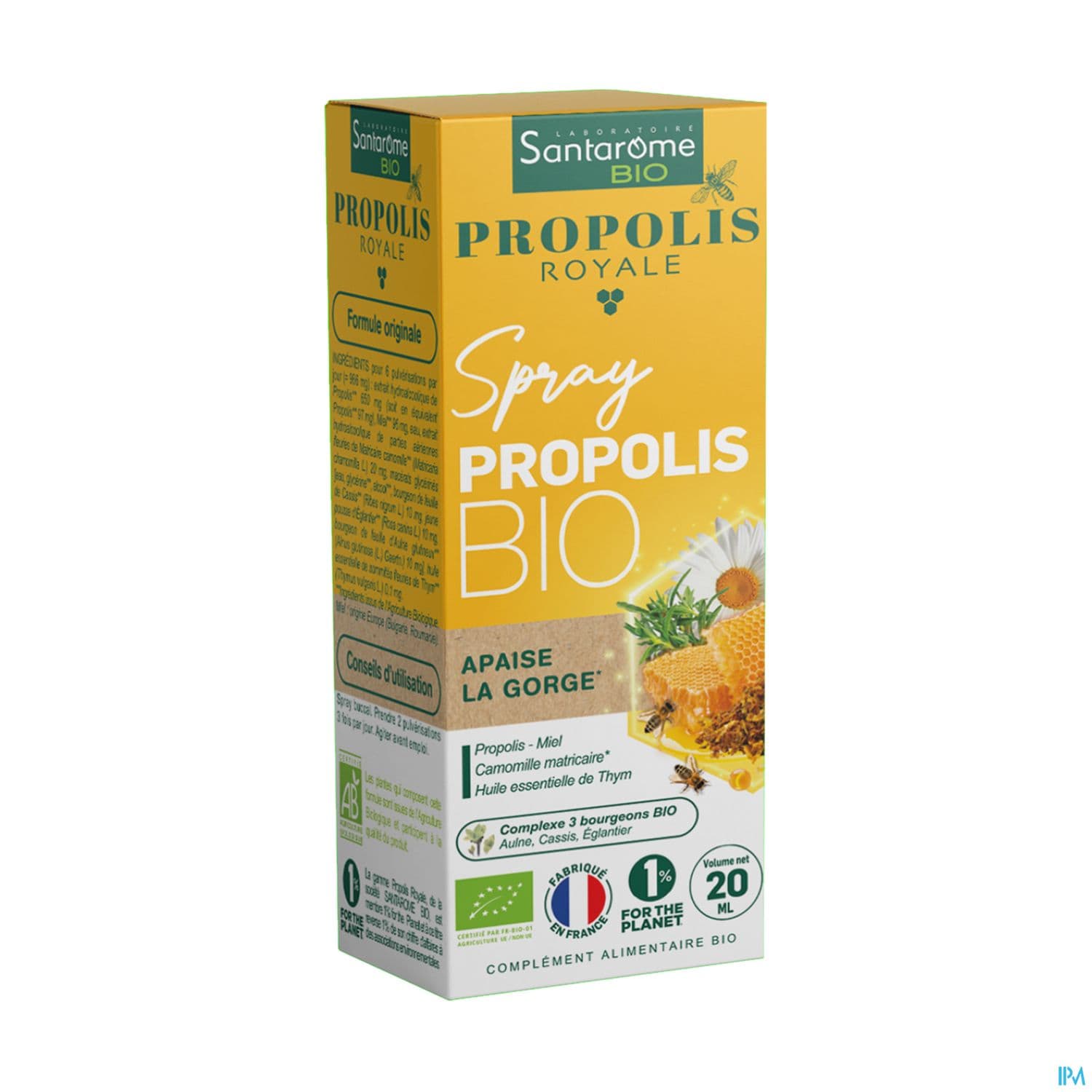 SANTAROME PROPOLIS ROYALE SPR 20ML — Pharmacie des Cascades