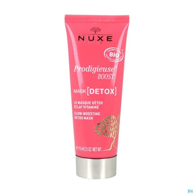 Nuxe Prodigieuse Boost Masque Detox Eclat Vitamine 75ml
