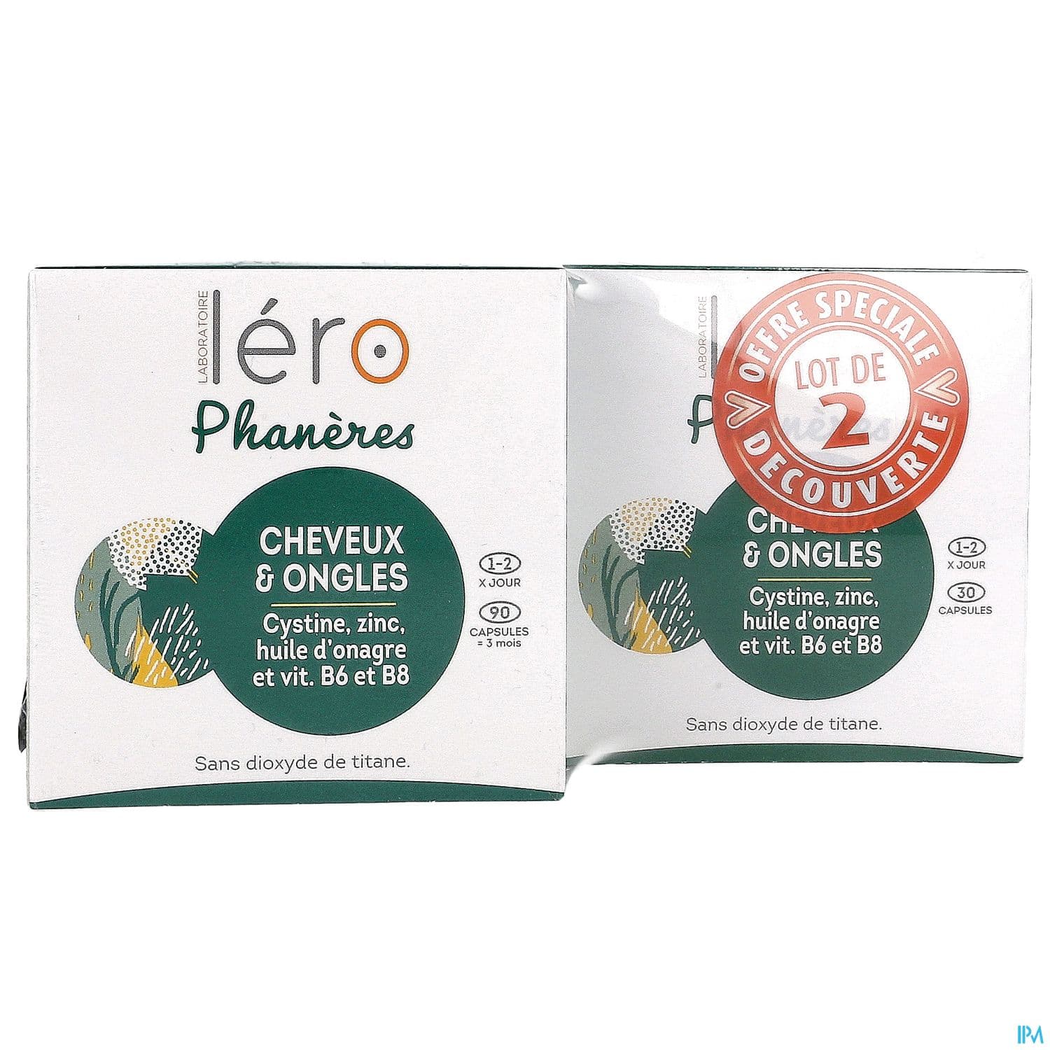 LERO PHANERES CAPS 90+30