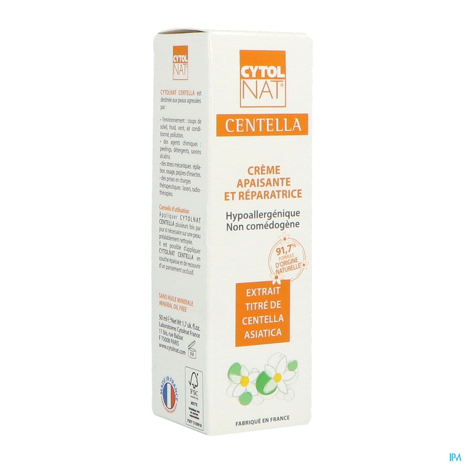 CYTOLNAT CENTELLA CR TUB 50ML — Pharmacie de Norelan