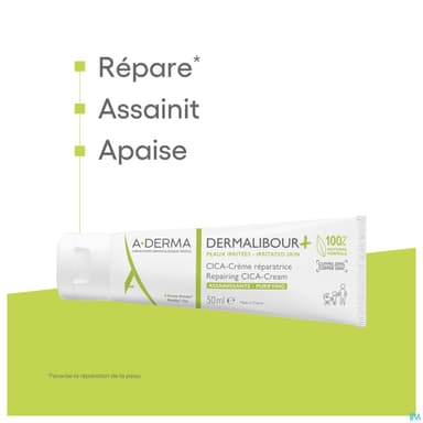 A-DERMA DERMALIBOUR+ CICA CR REP50