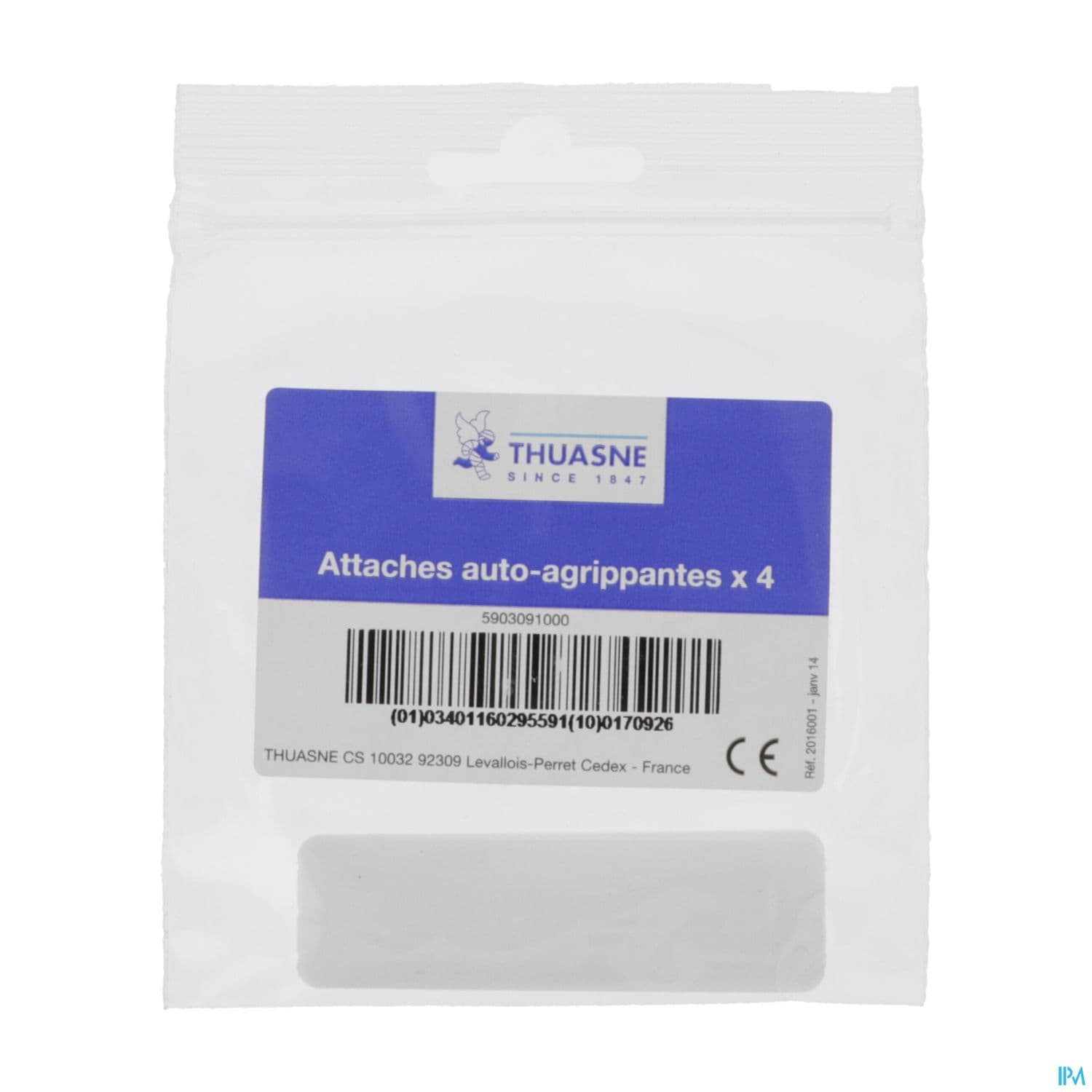 ATTACH THUASN AUTO-AGRIPPANTES X4