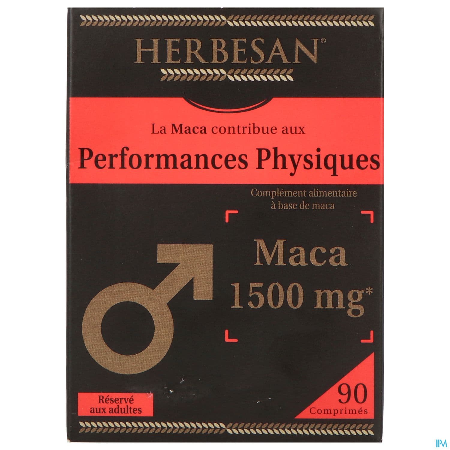 Herbesan Maca Tonus Sexuel Comprime 90