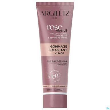 ARGILETZ EXFOL VIS ROSE 100ML