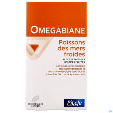 Pileje Omegabiane Poissons Mers Froides Capsule 100