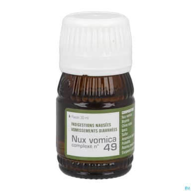 Lehning Complexe 49 Nux Vomica Solution Buvable 30ml
