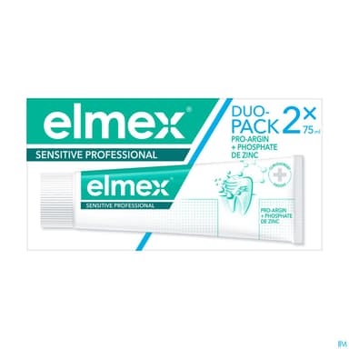 ELMEX DENT SENSITIV PRO 75ML X2