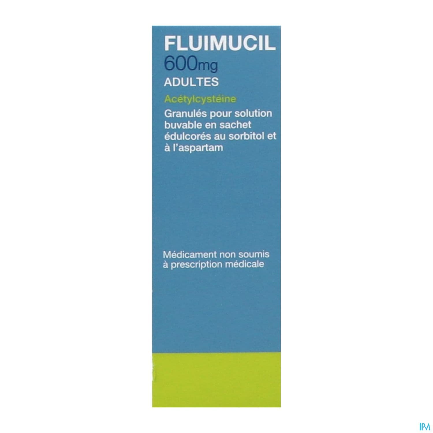 Fluimucil 600mg Adultes Granules Pour Solution Buvable En Sachet Edulcores 3g 10