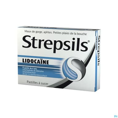 STREPSILS LIDOCAINE PAST 36