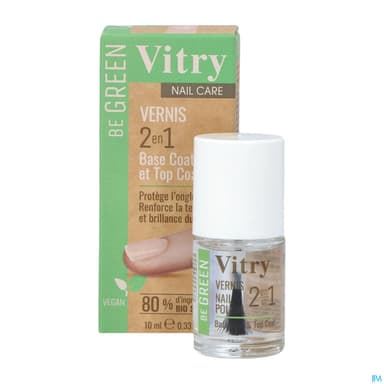 VITRY BE GREEN BAS+TOP COAT 10ML