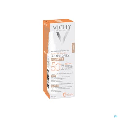 Vichy Capital Soleil Uv Age Daily Pigment Teinte Medium Spf50+ 40ml