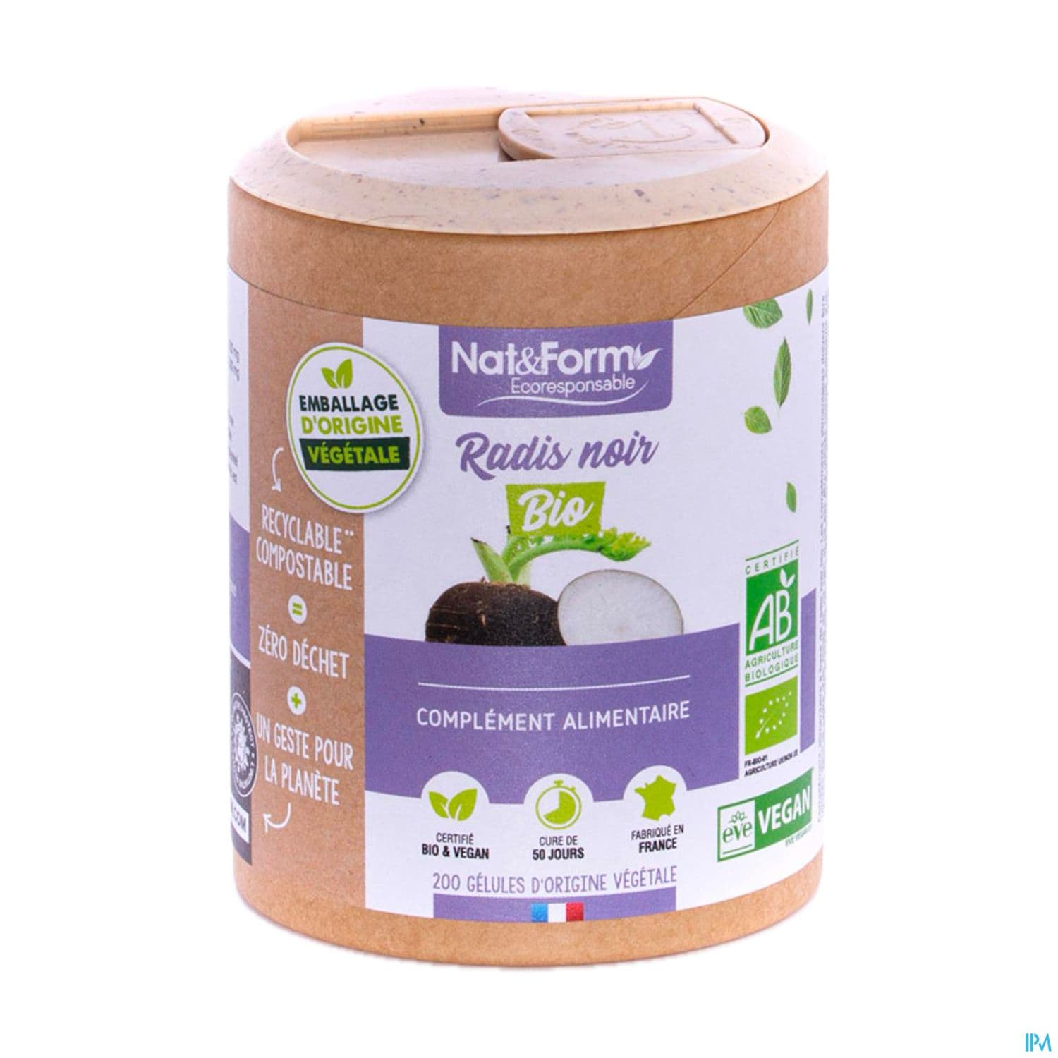NAT&FORM ECO RADIS NOI BIO GELU200