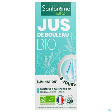 SANTAROME BIO JUS BOULEAU 200ML