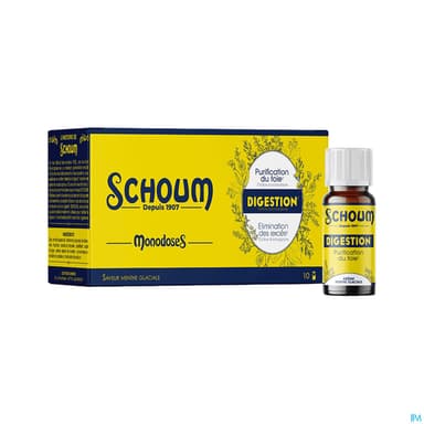 SCHOUM DIGESTION MONODOSE 15ML 10