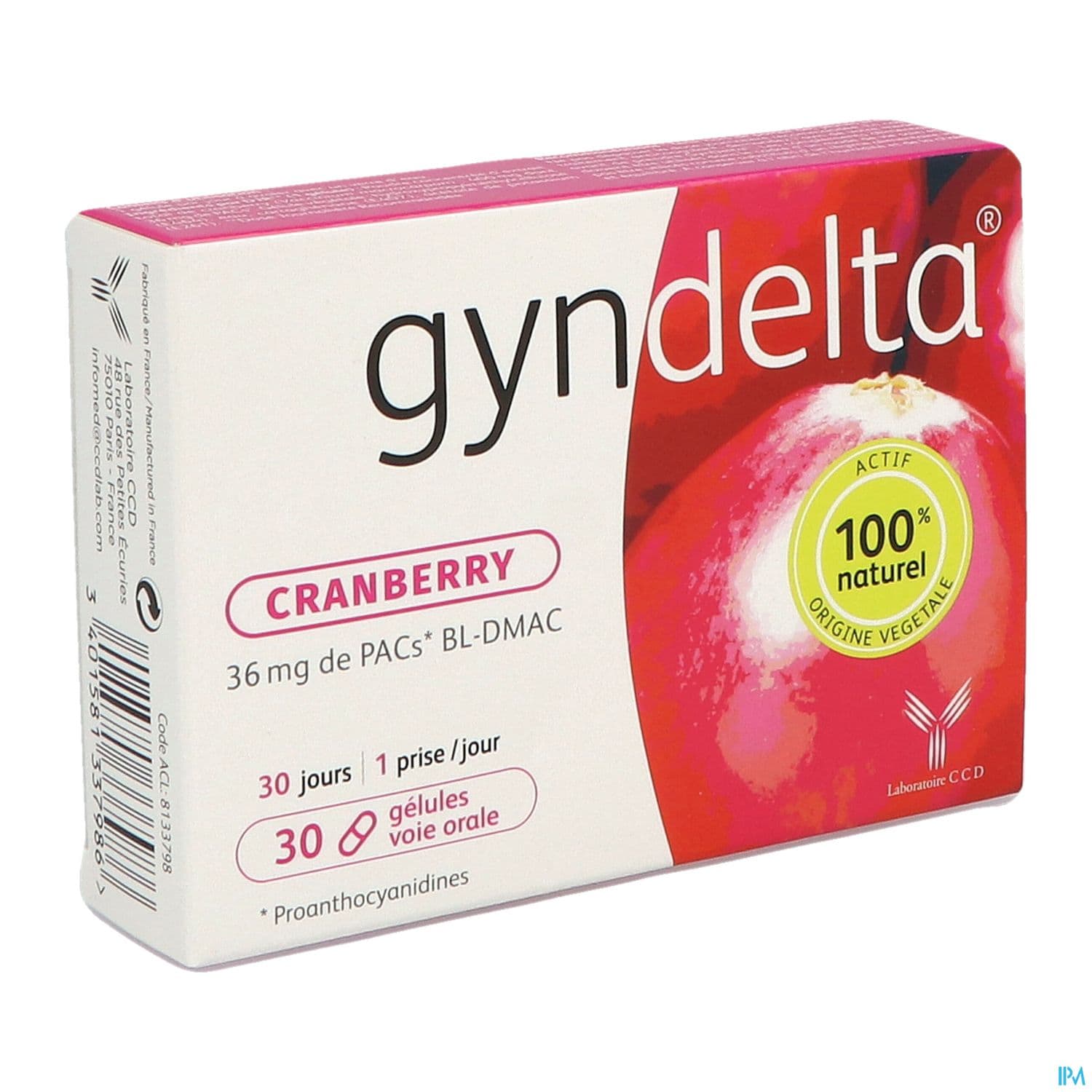 GYNDELTA COMPLEMENT ALIM GELUL 30