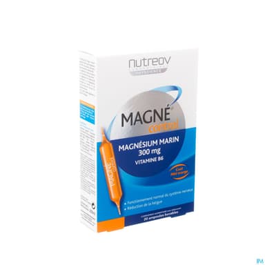 Nutreov Magne Control mg 300mg + Vit B6 Ampoule Buvable 20