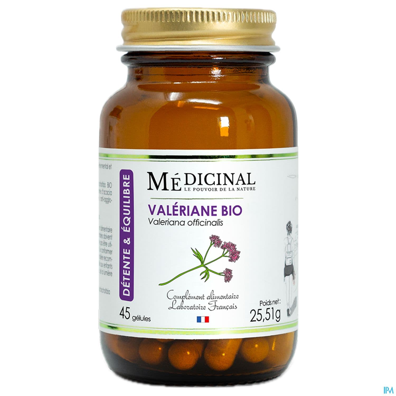 MEDICINAL VALERIANE BIO GELUL45