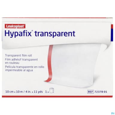 BDE HYPAFIX TRANSP ADH 10CMX10M