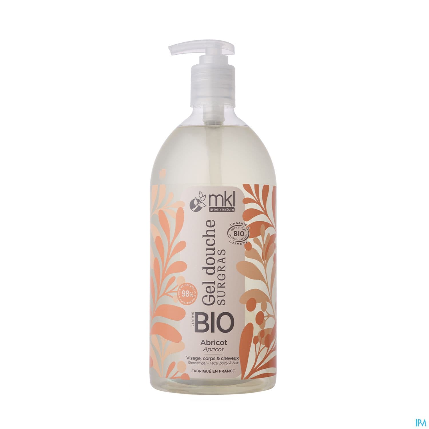 MKL GEL DCH ABRICOT BIO 1L
