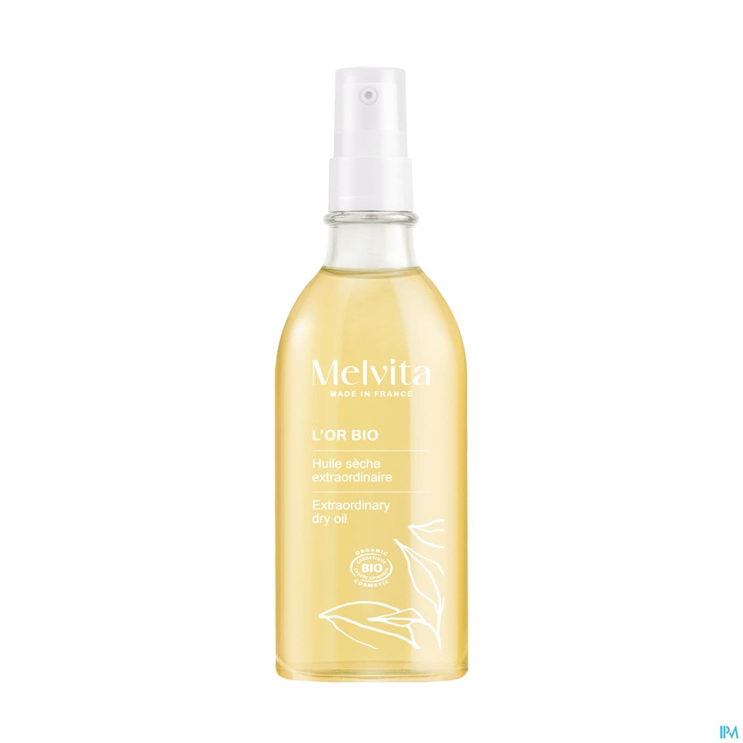 Melvita l'or Bio Huile Seche Extraordinaire 100ml