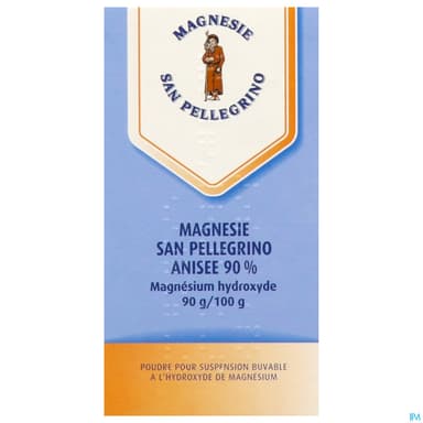MAGNESIE S-PELLEGRINO PDR ANIS 90G