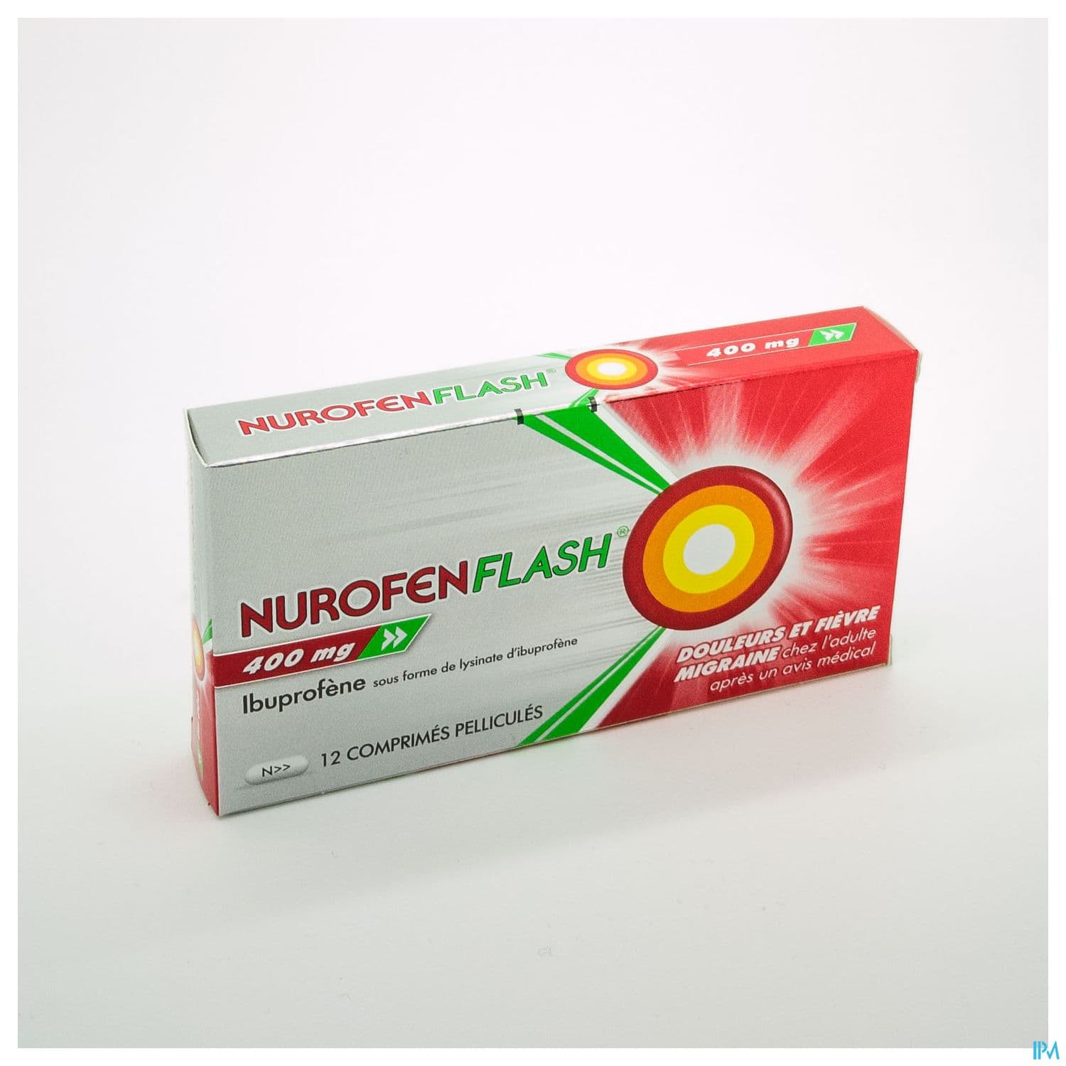 NUROFENFLASH 400MG CPR 12