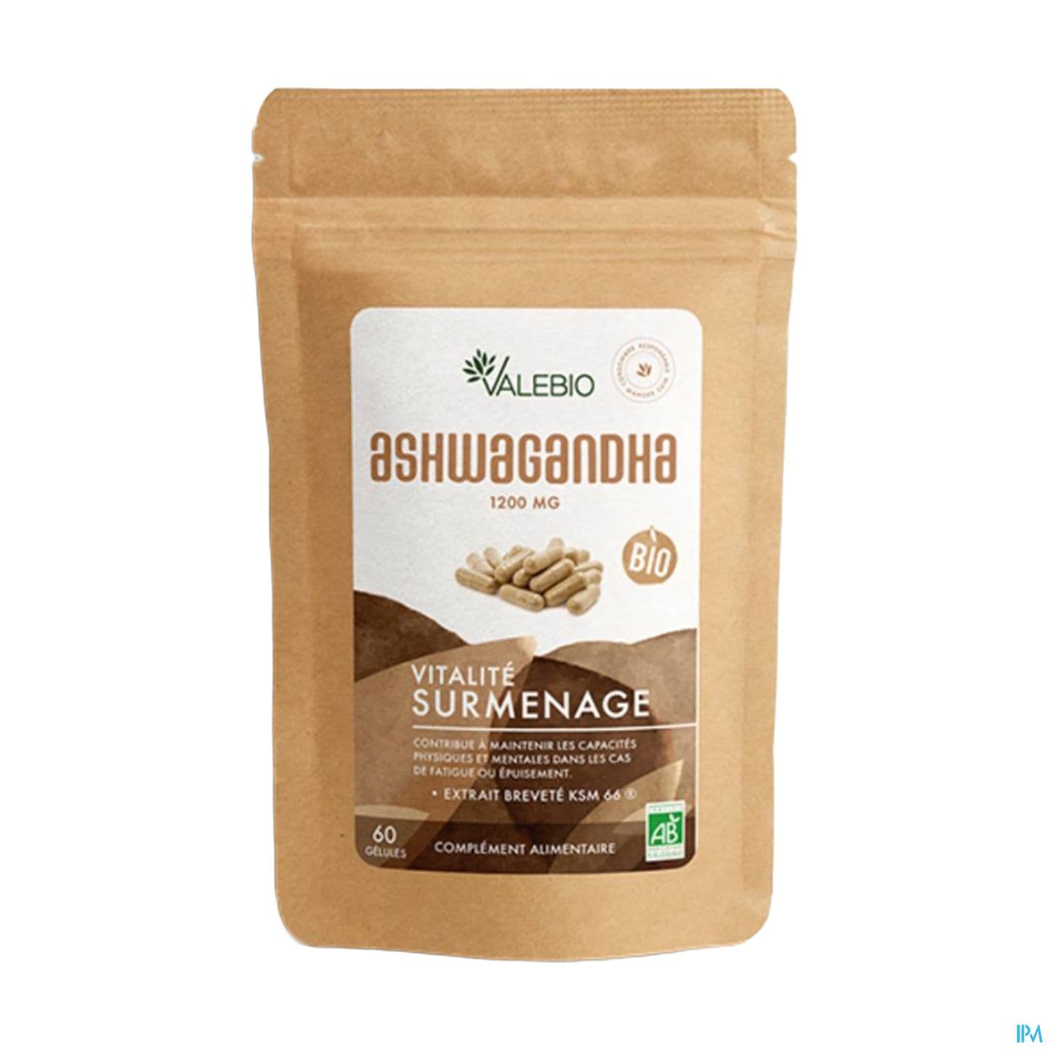 VALEBIO ASHWAGANDHA BIO GELUL 60