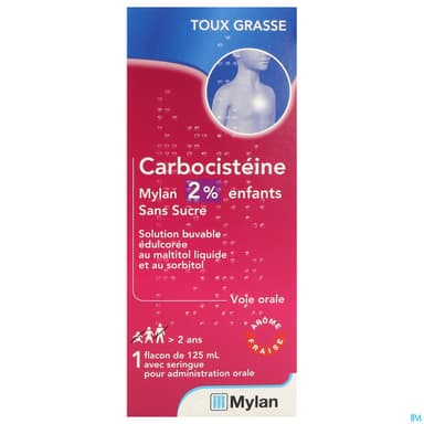 CARBOCISTEINE 2% VTS SOL S/S 125ML