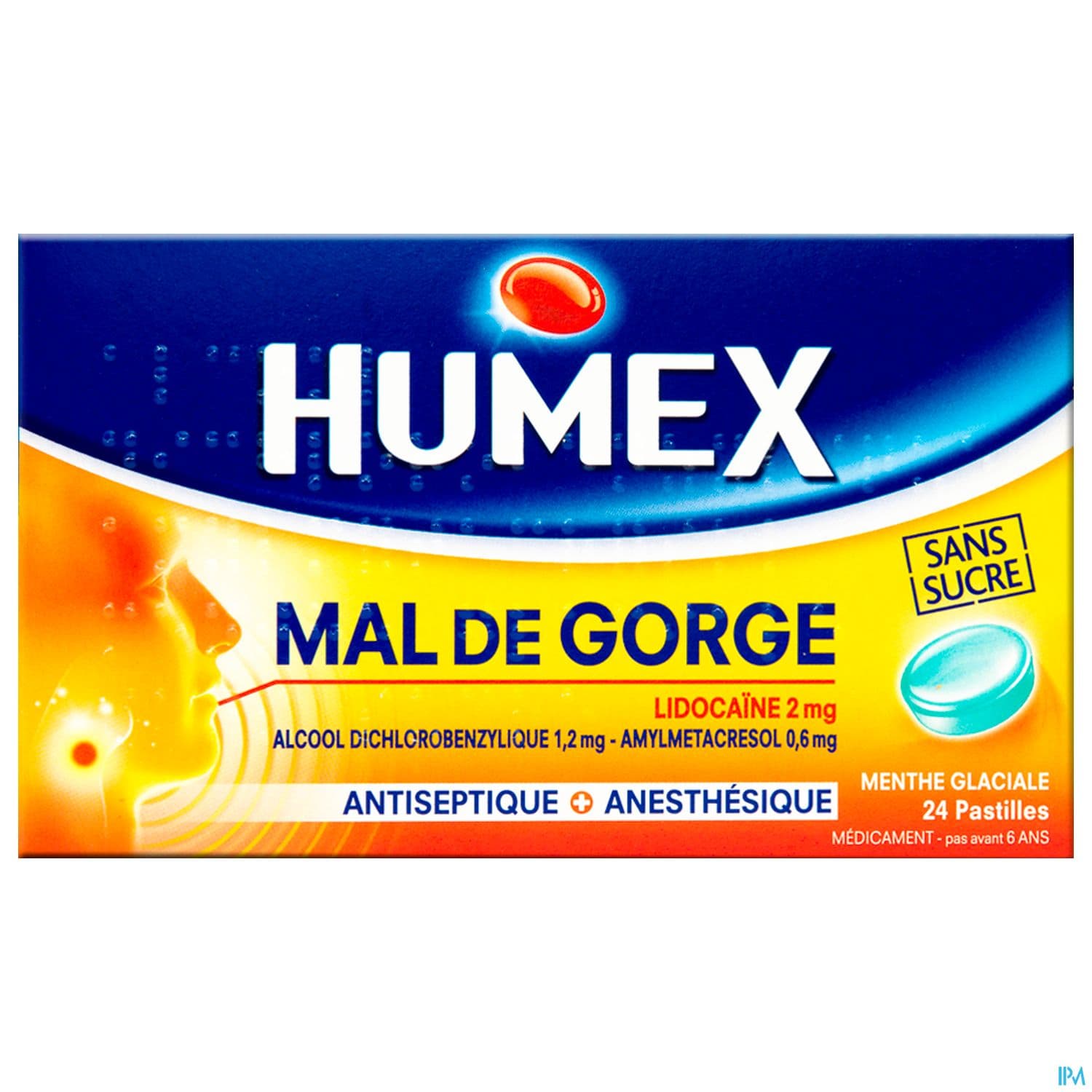 HUMEX MAL GORGE LIDOC MENTH S/S24
