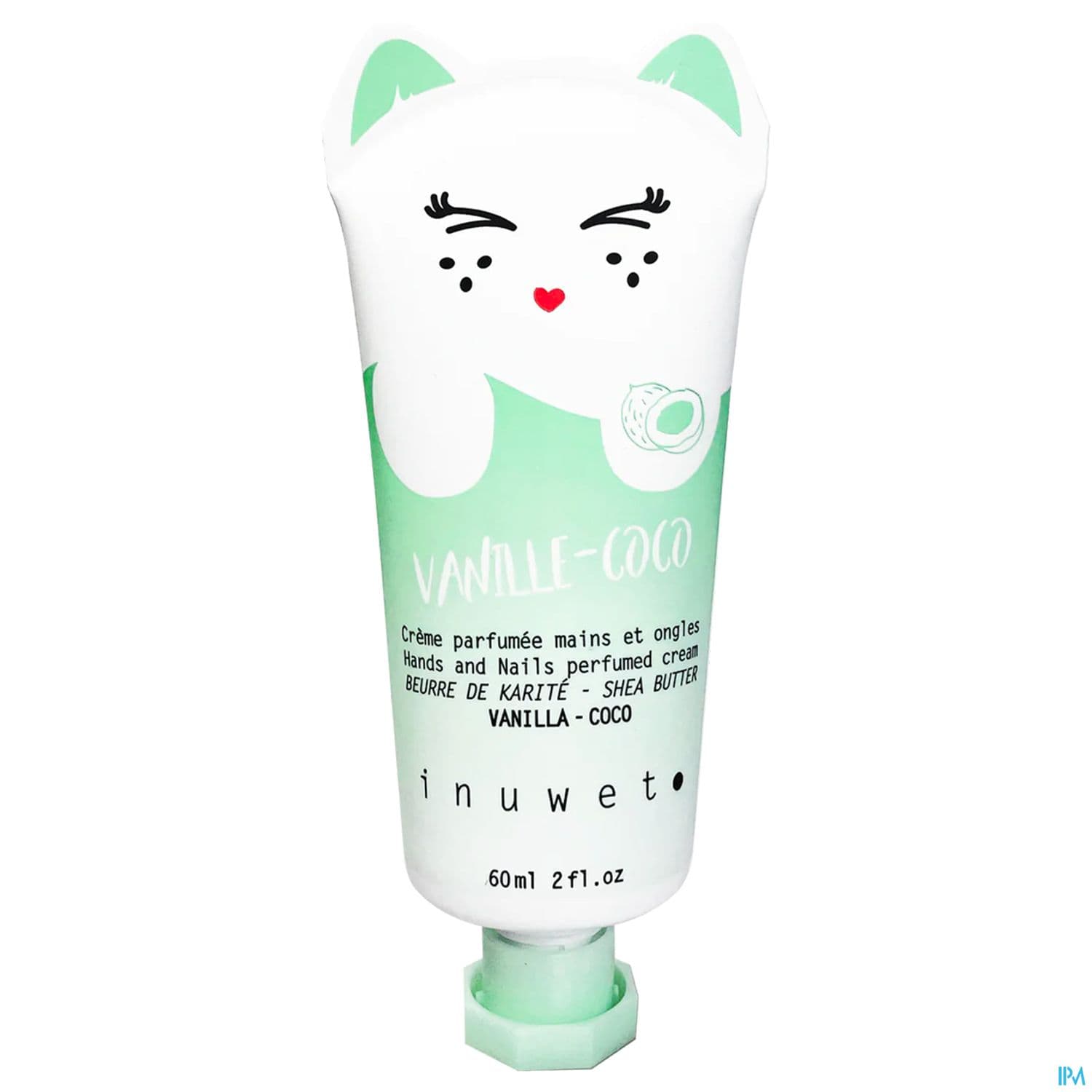 Inuwet Creme Mains Vanille Coco 60ml