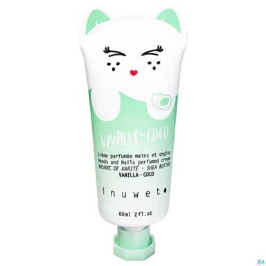Inuwet Creme Mains Vanille Coco 60ml