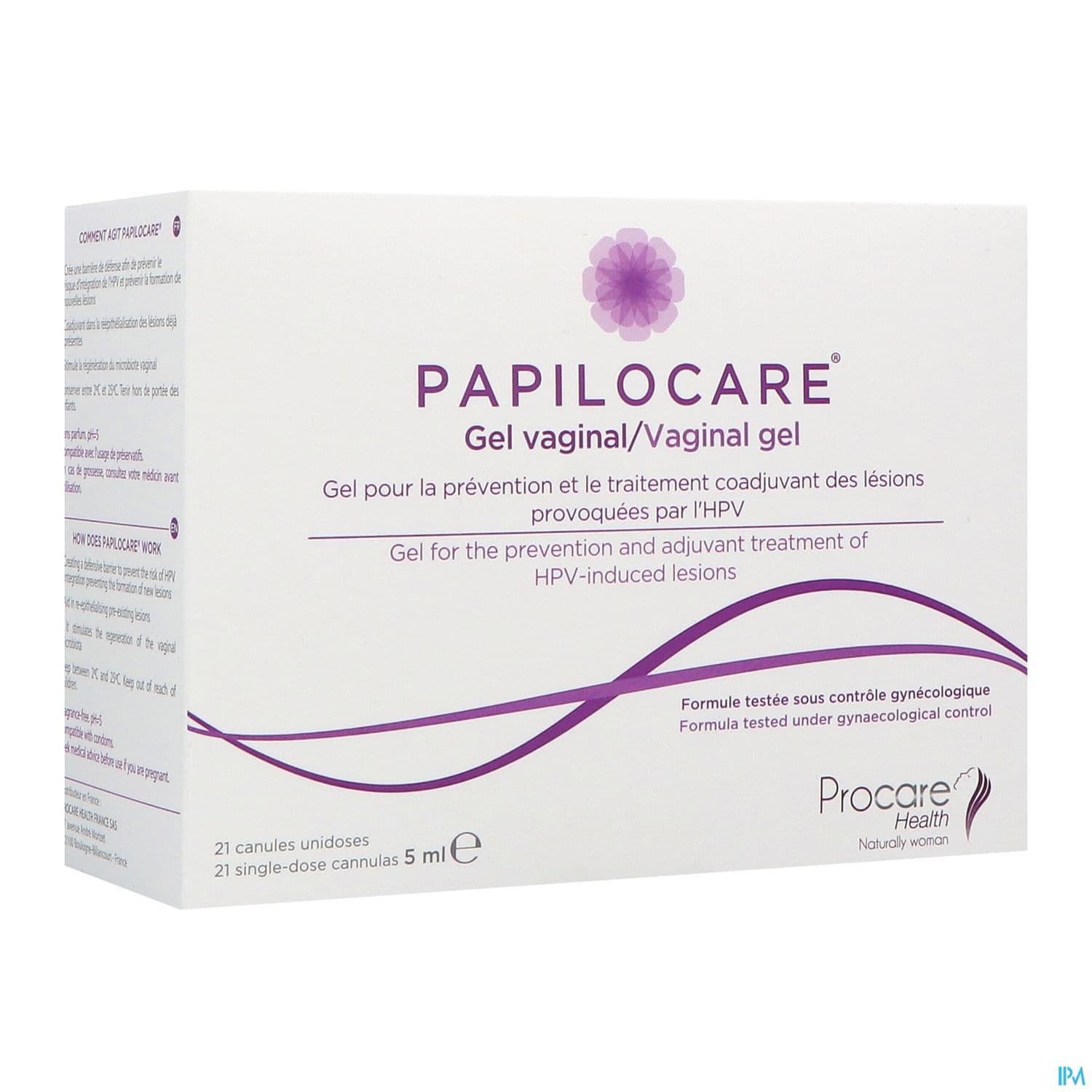 PAPILOCARE GEL VAGINAL DOSE 5ML 21