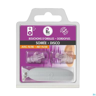 Plic Audio Protection Auditive Pour Soiree + Filtre