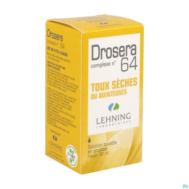 Lehning Complexe 64 Drosera Solution Buvable 30ml