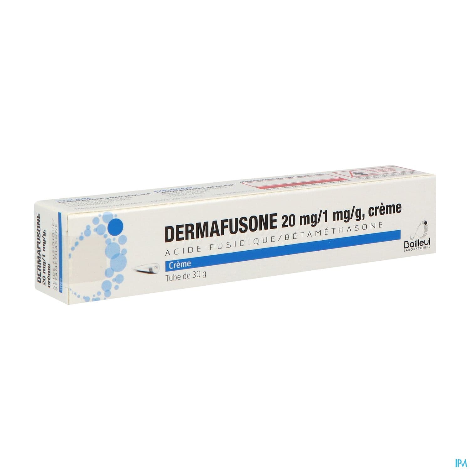 Dermafusone 20mg/1mg/g Creme Dermique 30g