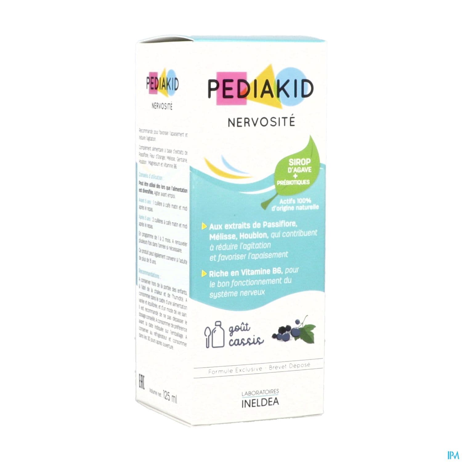 PEDIAKID NERVOSITE Sp cassis Fl/125ml