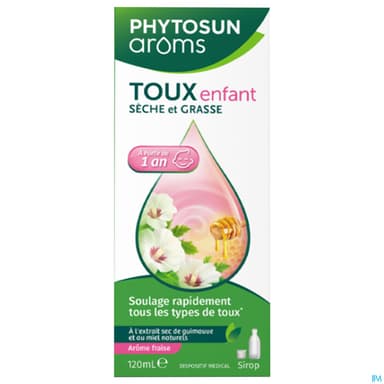 AROMADOSE SIROP TOUX ENF 120ML