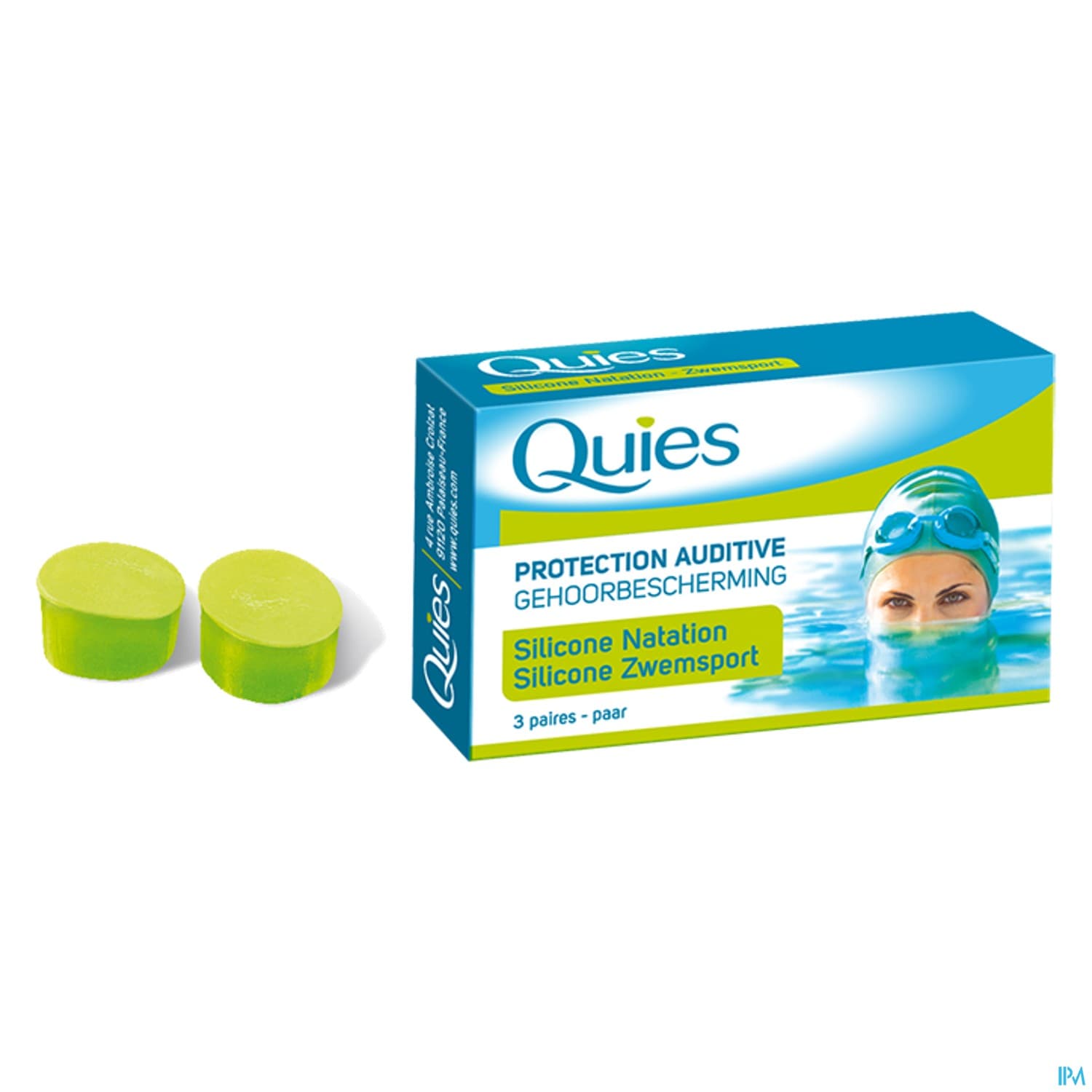 Quies Protection Auditive Aquaplug 1 Paire