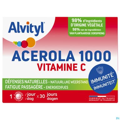 ALVITYL ACEROLA 1000 CPR 60