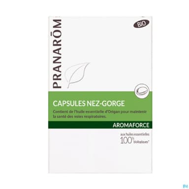 PRANAROM AROMAFOR NEZ/GORGE CAP30