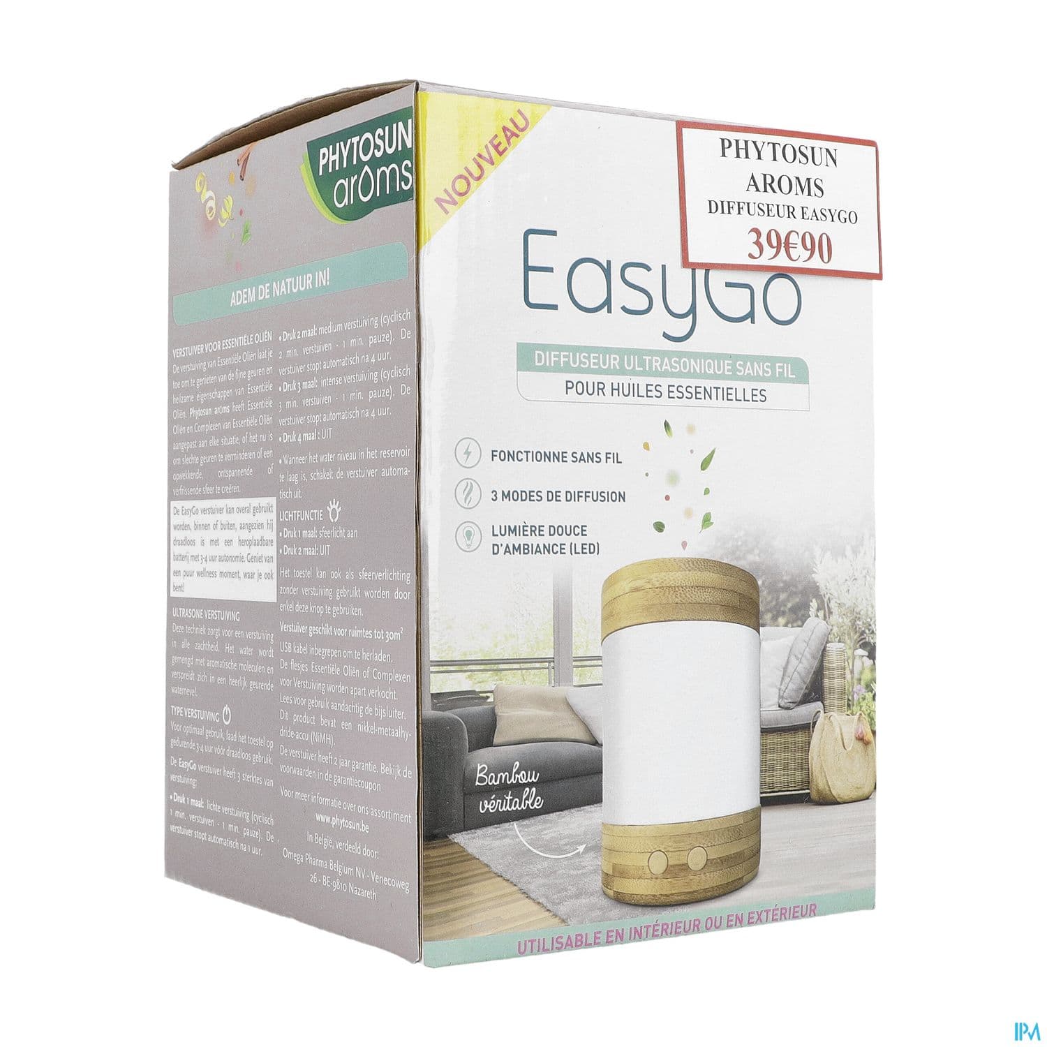 Phytosun Aroms Diffuseur Ultrasonique Easygo