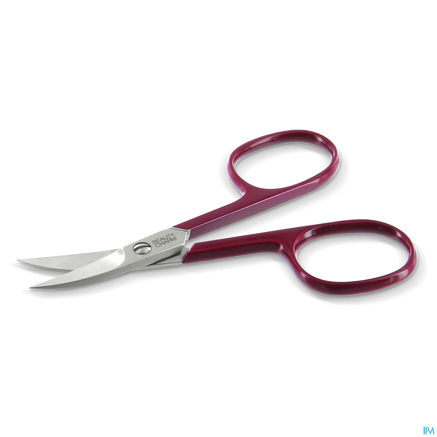 Beauty Charm Ciseaux Ongles Courbe Bordeaux