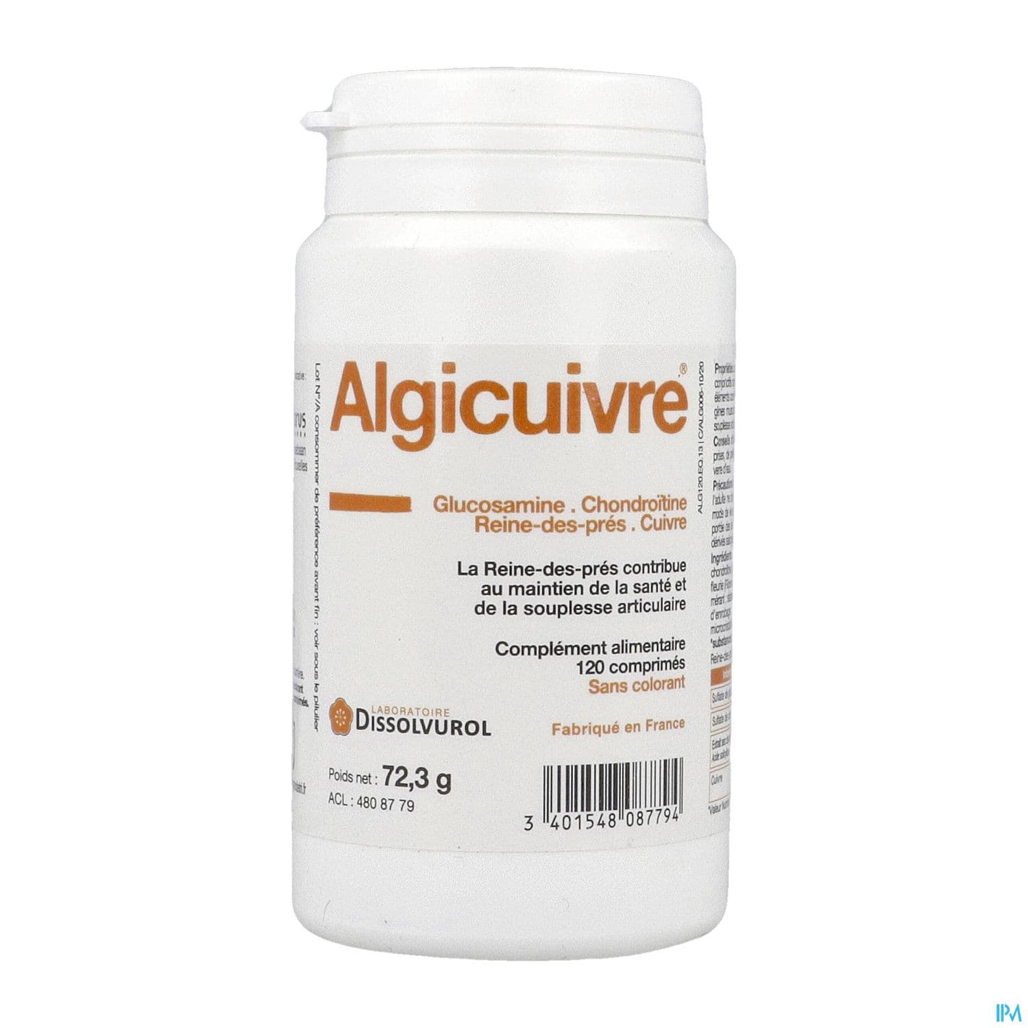 Algicuivre Comprime 120