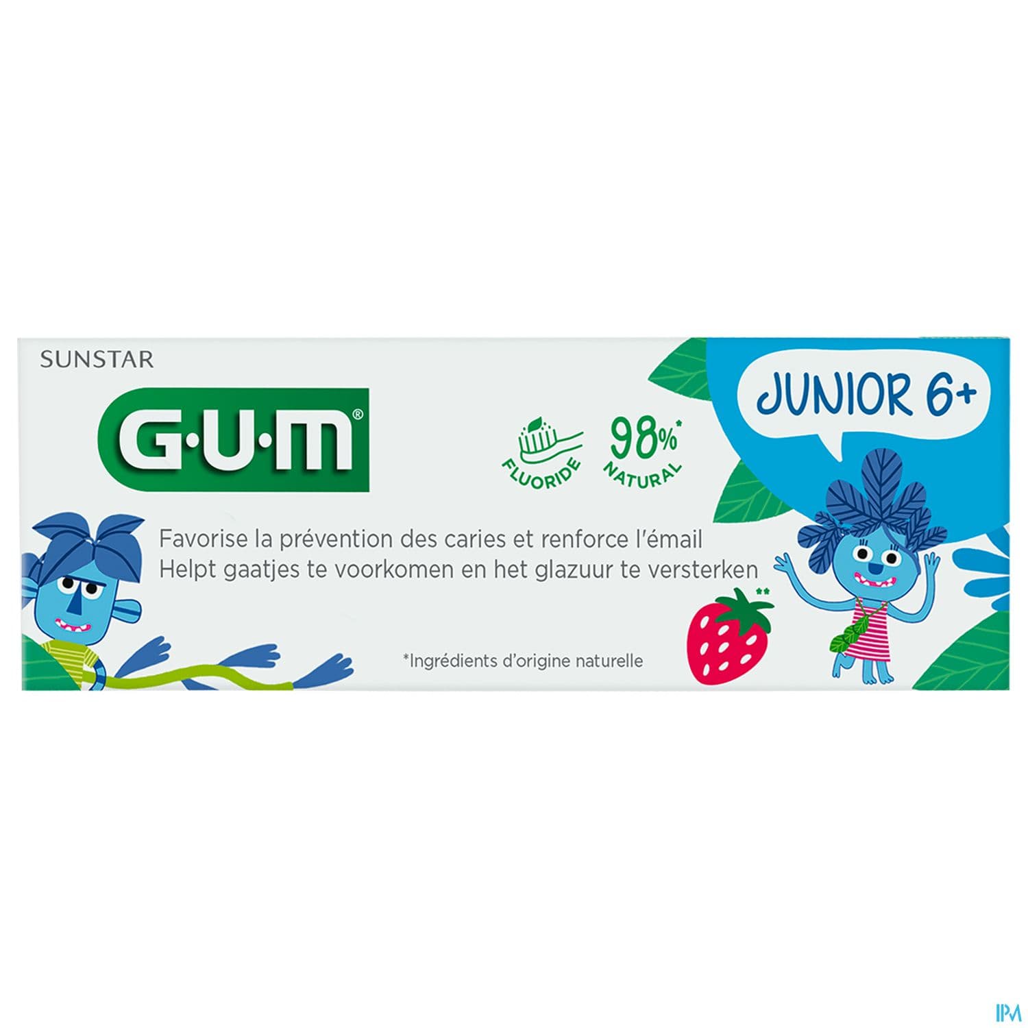 Gum Dentifrice Junior 7/12ans 50ml