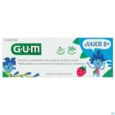 Gum Dentifrice Junior 7/12ans 50ml