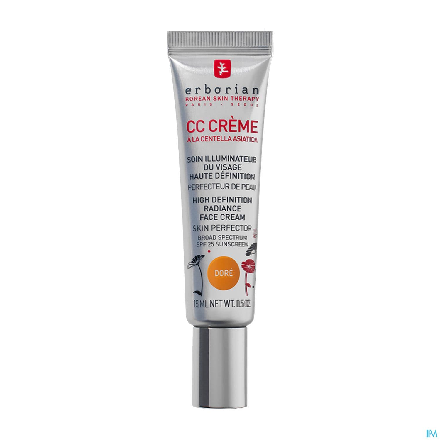 Erborian Cc Creme Centella Asiatica Spf25 Dore 15ml