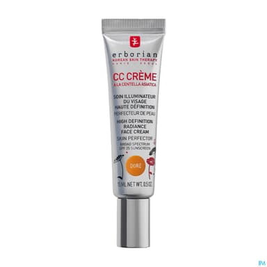 Erborian Cc Creme Centella Asiatica Spf25 Dore 15ml