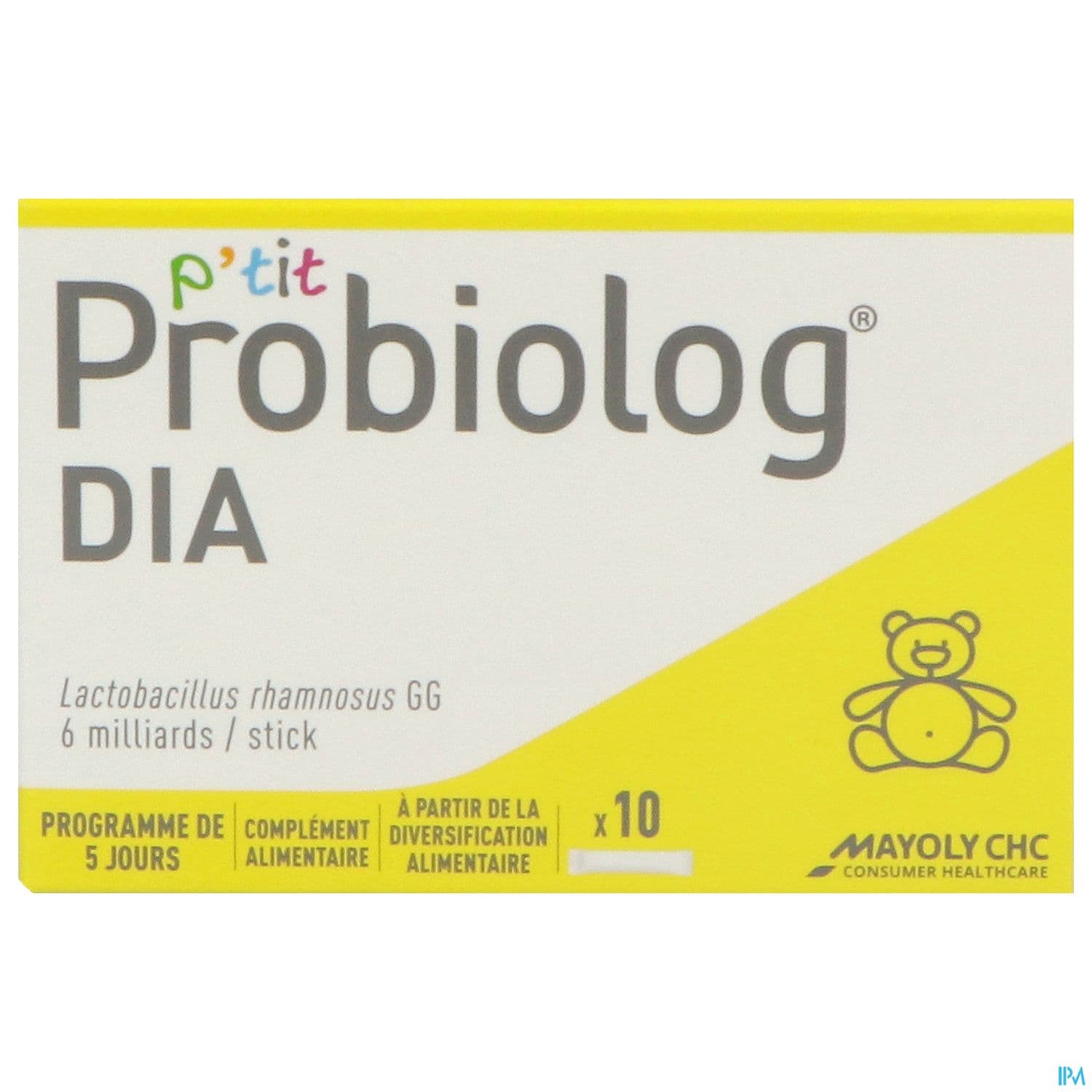 P'tit Probiolog Dia Enfant Nourrisson Poudre Stick 1g5 10