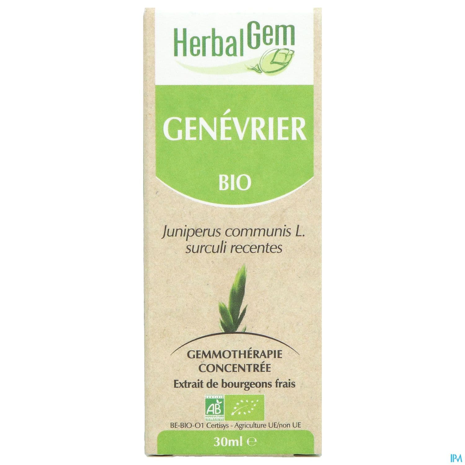 Herbalgem Genevrier Jp Bourgeon Macerat Bio 30ml