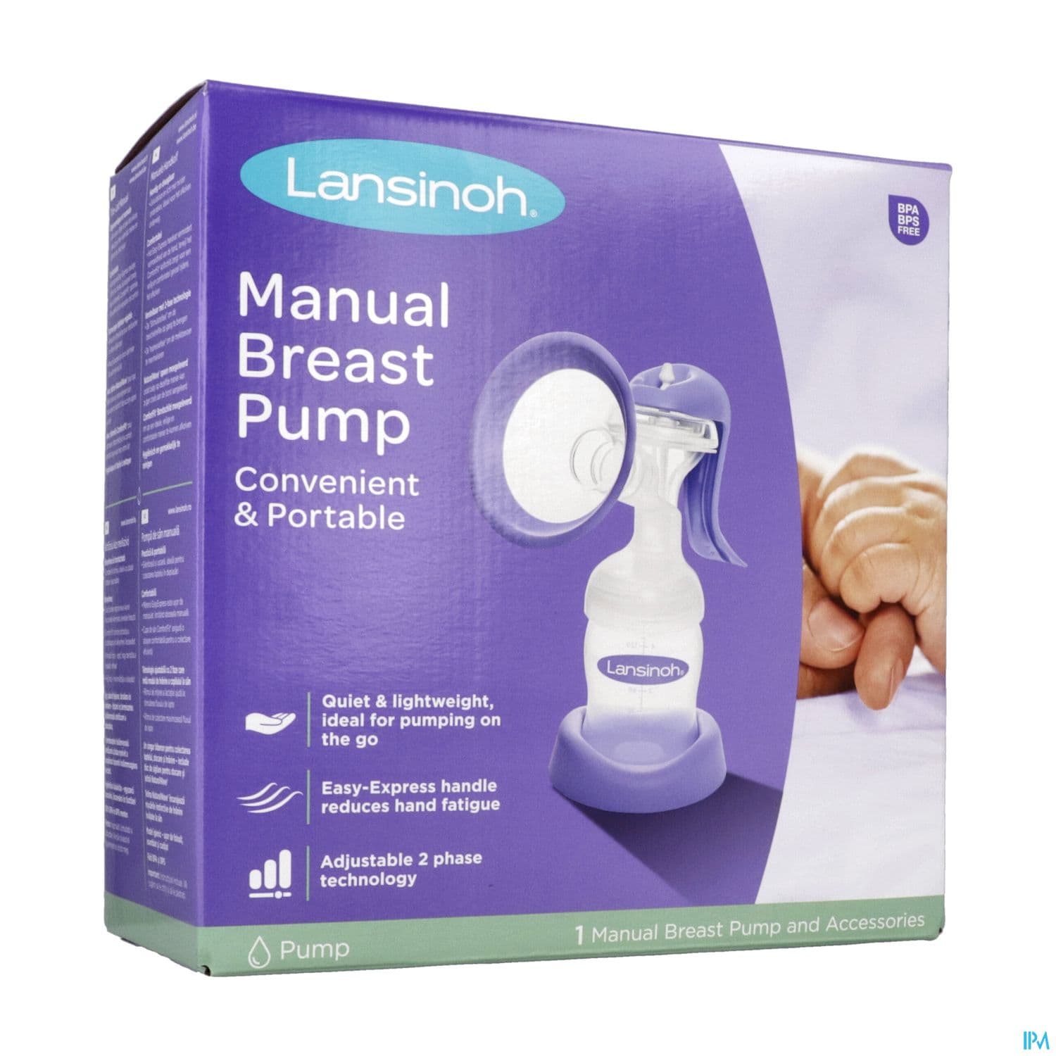 Lansinoh Tire Lait Manuel + Biberon Sans Bisphenol A Sans Bisphenol S Unite